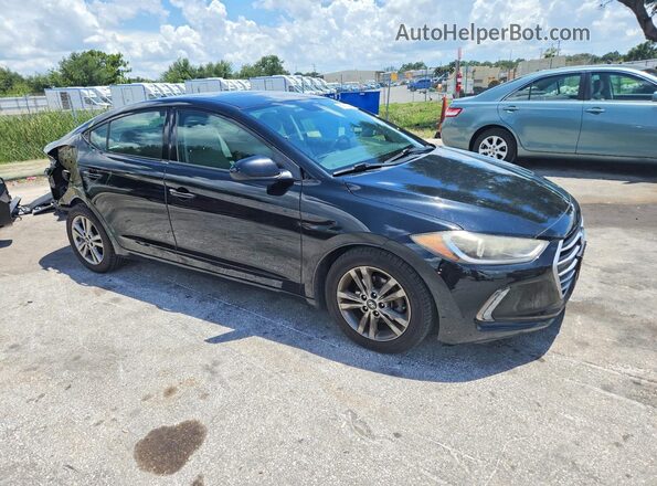 5NPD84LF0HH082859 2017 HYUNDAI ELANTRA Black Przód prawy