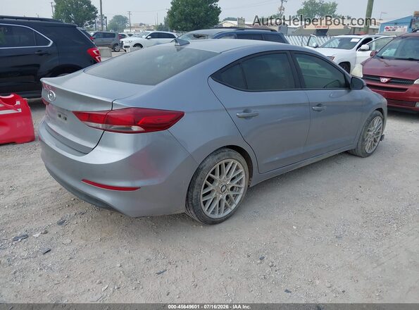 5NPD84LF0HH097846 2017 HYUNDAI ELANTRA Серый Задняя правая четверть