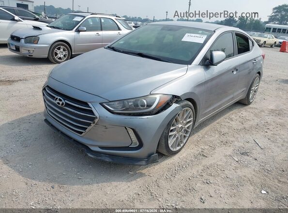 5NPD84LF0HH097846 2017 HYUNDAI ELANTRA Серый Передняя левая четверть