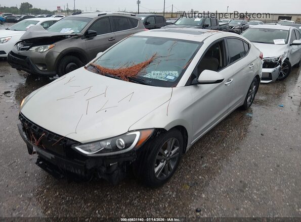 5NPD84LF0HH119599 2017 HYUNDAI ELANTRA Champagne Передняя левая четверть