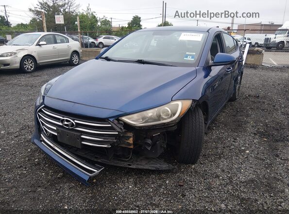 5NPD84LF0HH120428 2017 HYUNDAI ELANTRA Синий Вид спереди