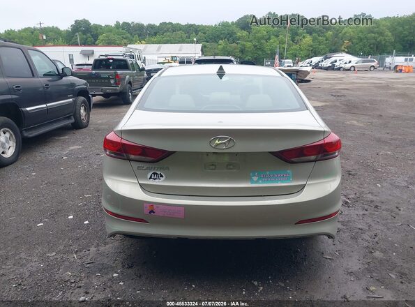 5NPD84LF0HH135267 2017 HYUNDAI ELANTRA Cream 