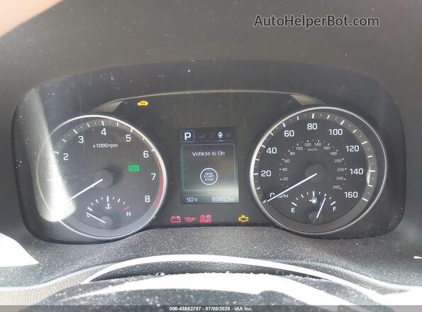 5NPD84LF0HH144485 2017 HYUNDAI ELANTRA Black Հետևի նստատեղերի տեսք