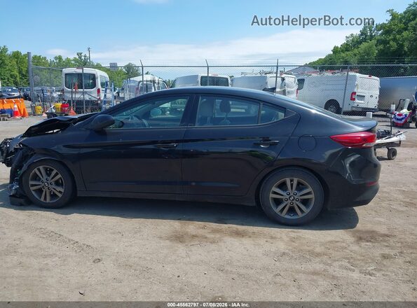 5NPD84LF0HH144485 2017 HYUNDAI ELANTRA Black Սալոնի 360 աստիճան տեսք