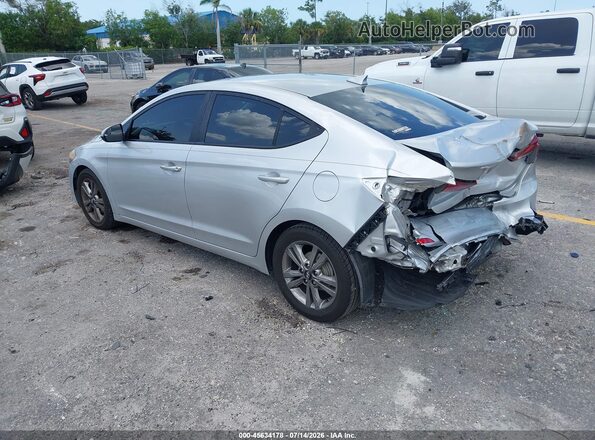 5NPD84LF0HH175011 2017 HYUNDAI ELANTRA Silver Задня ліва чверть