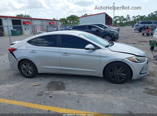 5NPD84LF0HH175011 2017 HYUNDAI ELANTRA Silver Панорамний вид салону 360°