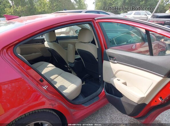 5NPD84LF0HH175090 2017 HYUNDAI ELANTRA Red VIN կոդի պիտակի տեսք