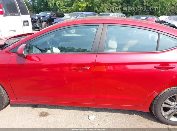 5NPD84LF0HH175090 2017 HYUNDAI ELANTRA Red Սալոնի 360 աստիճան տեսք