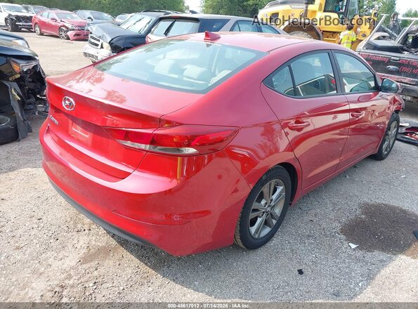 5NPD84LF0HH175090 2017 HYUNDAI ELANTRA Red Հետևի աջ