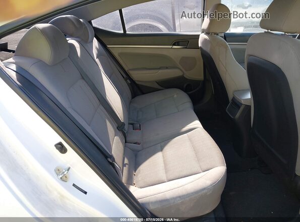 5NPD84LF0HH187661 2017 HYUNDAI ELANTRA White Vista de la etiqueta del VIN