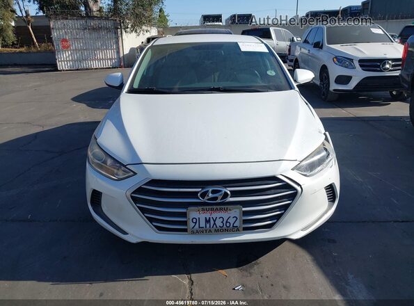 5NPD84LF0HH187661 2017 HYUNDAI ELANTRA White Vista interior trasera