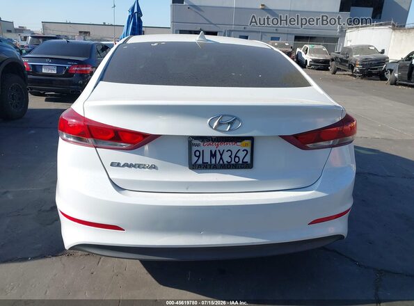 5NPD84LF0HH187661 2017 HYUNDAI ELANTRA White 