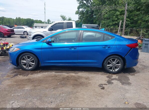 5NPD84LF0HH194545 2017 HYUNDAI ELANTRA Blue Սալոնի 360 աստիճան տեսք