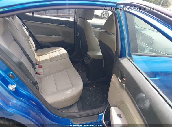 5NPD84LF0HH194545 2017 HYUNDAI ELANTRA Blue VIN կոդի պիտակի տեսք