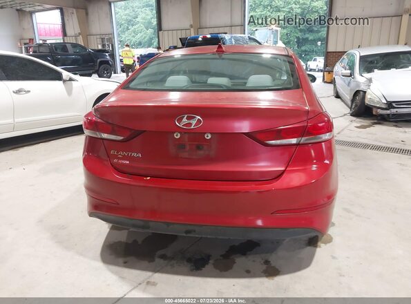 5NPD84LF0JH214394 2018 HYUNDAI ELANTRA Red 