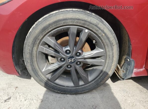 5NPD84LF0JH234547 2018 HYUNDAI ELANTRA Red 