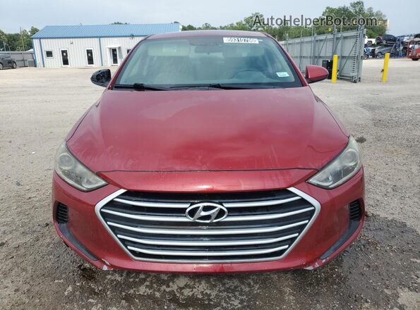 5NPD84LF0JH234547 2018 HYUNDAI ELANTRA Red სალონის 360-გრადუსიანი ხედი