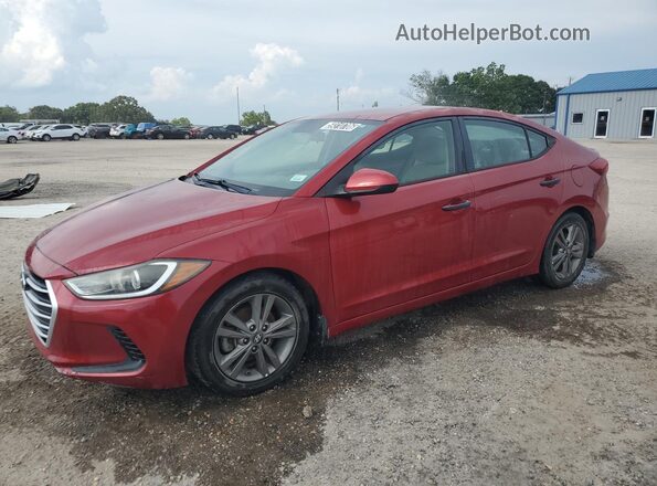 5NPD84LF0JH234547 2018 HYUNDAI ELANTRA Red 