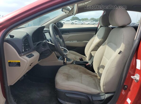 5NPD84LF0JH234547 2018 HYUNDAI ELANTRA Red 
