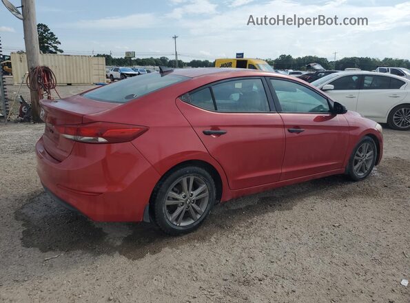 5NPD84LF0JH234547 2018 HYUNDAI ELANTRA Red 