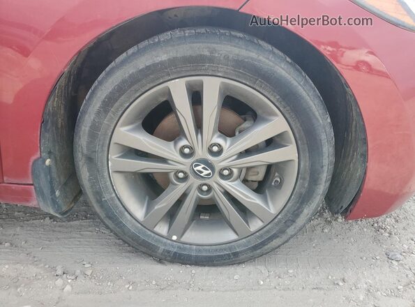 5NPD84LF0JH234547 2018 HYUNDAI ELANTRA Red 