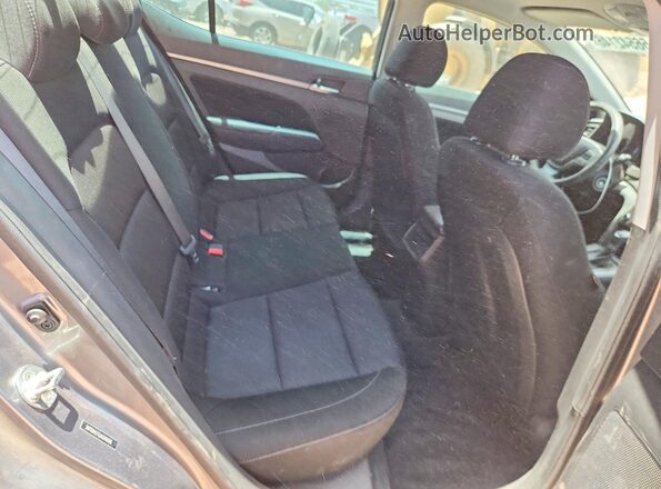 5NPD84LF0JH246696 2018 HYUNDAI ELANTRA Silver Rear seats view