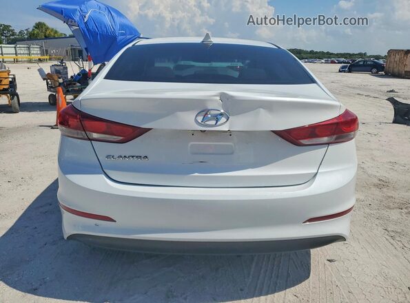 5NPD84LF0JH249372 2018 HYUNDAI ELANTRA White Հետևի տեսք