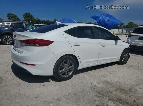 5NPD84LF0JH249372 2018 HYUNDAI ELANTRA White Հետևի աջ