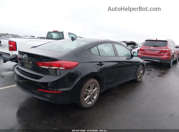 5NPD84LF0JH296028 2018 HYUNDAI ELANTRA Black Rear right