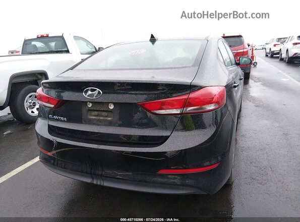 5NPD84LF0JH296028 2018 HYUNDAI ELANTRA Black 