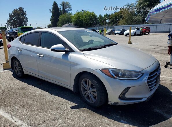 5NPD84LF0JH304189 2018 HYUNDAI ELANTRA Silver Front right