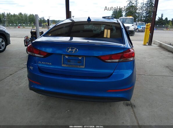 5NPD84LF0JH315502 2018 HYUNDAI ELANTRA Blue 