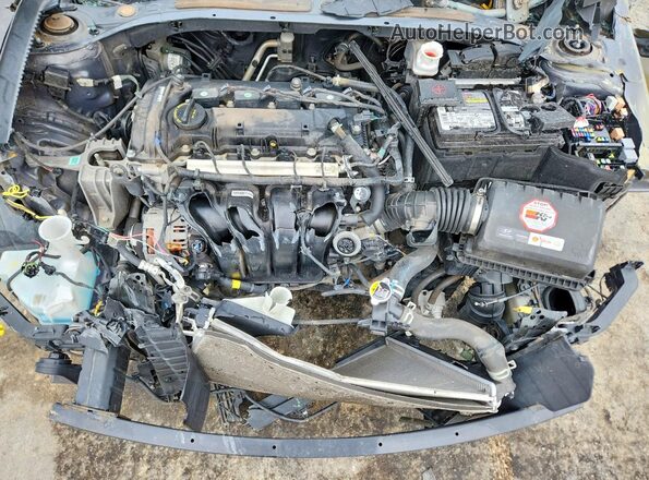5NPD84LF0JH317878 2018 HYUNDAI ELANTRA Серый Вид задней части салона