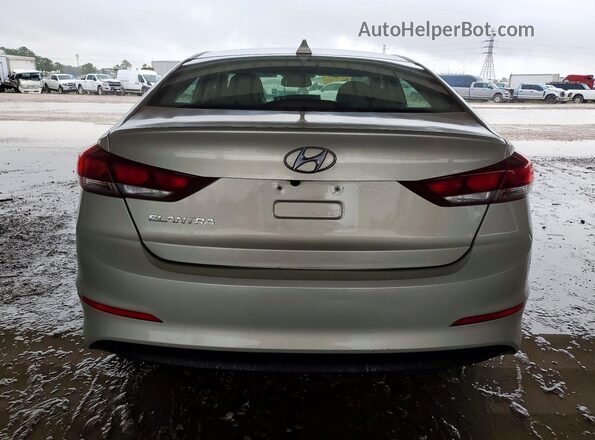 5NPD84LF0JH319288 2018 HYUNDAI ELANTRA Beige უკანა ხედი