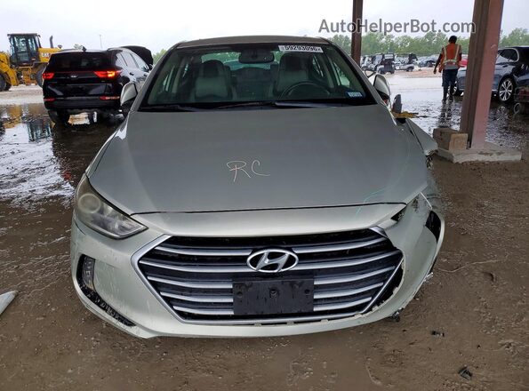 5NPD84LF0JH319288 2018 HYUNDAI ELANTRA Beige წინა ხედი