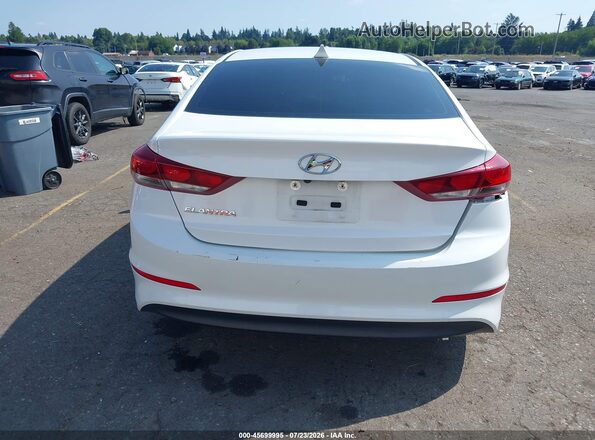 5NPD84LF0JH327584 2018 HYUNDAI ELANTRA White 