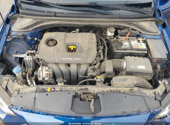 5NPD84LF0JH333286 2018 HYUNDAI ELANTRA Синий Вид сзади