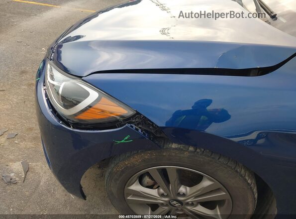 5NPD84LF0JH333286 2018 HYUNDAI ELANTRA Синий 
