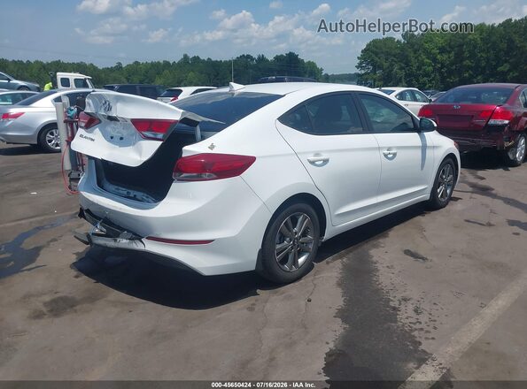 5NPD84LF0JH335104 2018 HYUNDAI ELANTRA Белый Задняя правая четверть