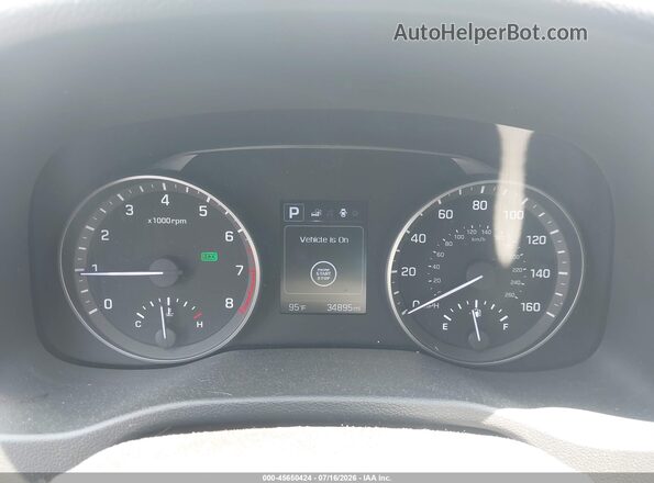 5NPD84LF0JH335104 2018 HYUNDAI ELANTRA Белый Вид задних сидений