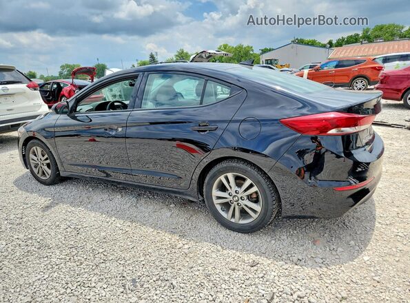 5NPD84LF0JH339816 2018 HYUNDAI ELANTRA Black Rear left