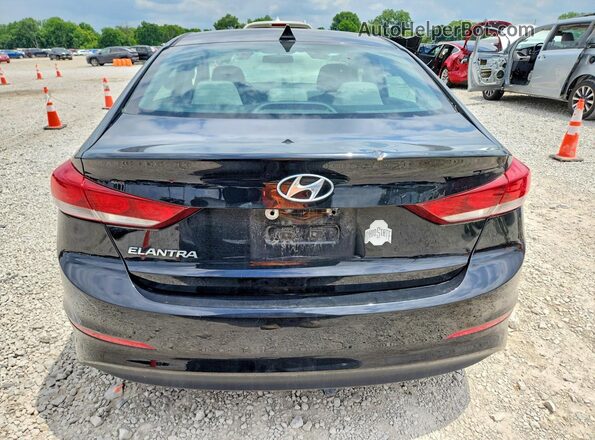 5NPD84LF0JH339816 2018 HYUNDAI ELANTRA Black Rear view