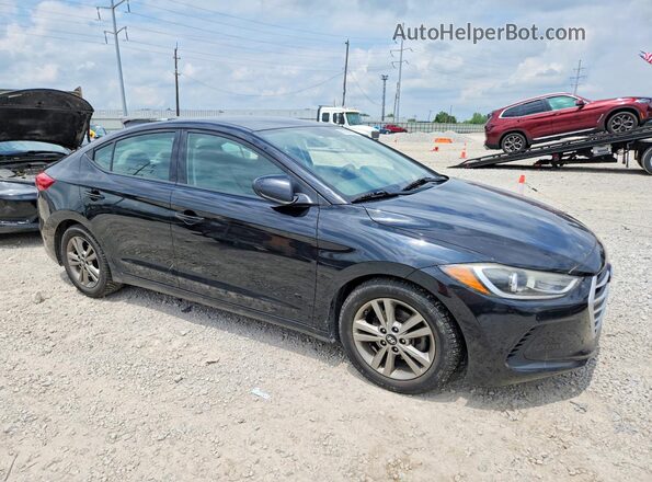 5NPD84LF0JH339816 2018 HYUNDAI ELANTRA Black Front right