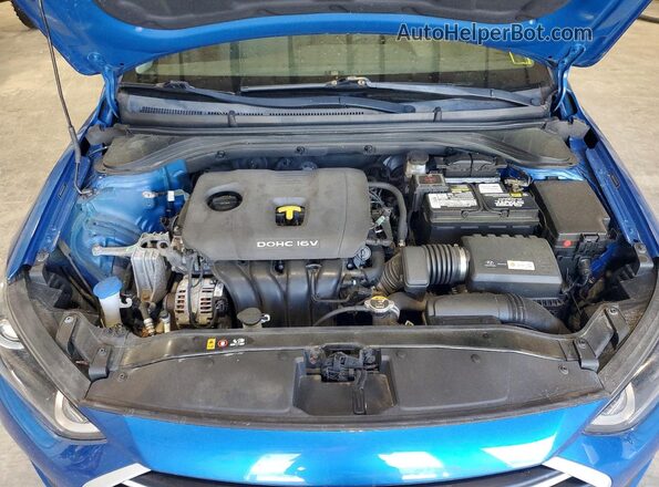 5NPD84LF0JH367079 2018 HYUNDAI ELANTRA Blue Vista interior trasera