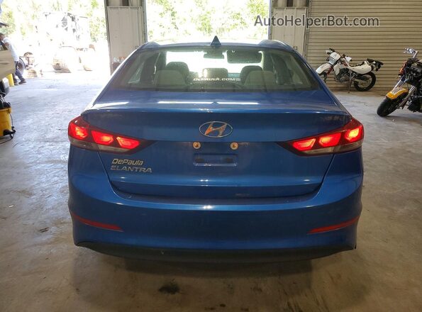 5NPD84LF0JH367079 2018 HYUNDAI ELANTRA Blue Vista trasera
