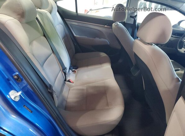 5NPD84LF0JH367079 2018 HYUNDAI ELANTRA Blue Vista de los asientos traseros