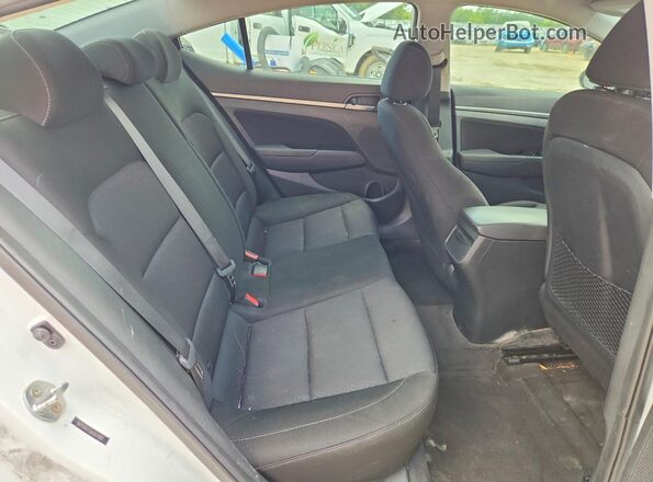 5NPD84LF0JH367969 2018 HYUNDAI ELANTRA Белый Вид задних сидений