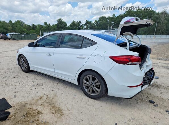 5NPD84LF0JH367969 2018 HYUNDAI ELANTRA Белый Задняя левая четверть
