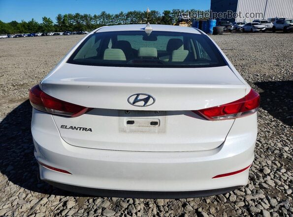5NPD84LF0JH369172 2018 HYUNDAI ELANTRA White Հետևի տեսք