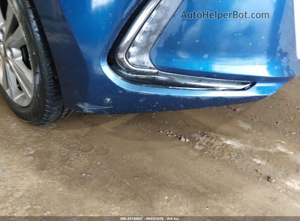 5NPD84LF0JH387669 2018 HYUNDAI ELANTRA Blue Widok z przodu